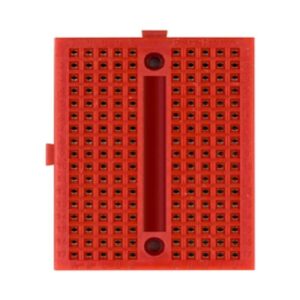Syb-170 Board Red - 170pts Mini Breadboard SYB-170 Red with Connect