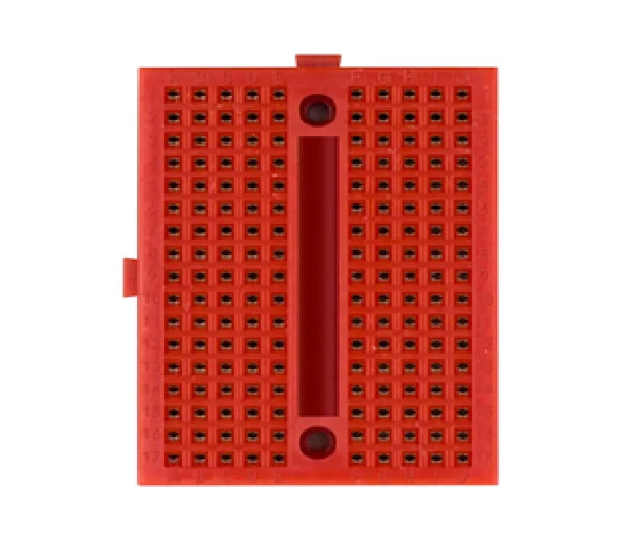 Syb-170 Board Red - 170pts Mini Breadboard SYB-170 Red with Connect