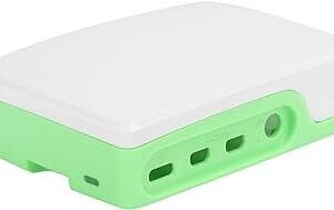 Raspberry 4b White+green Case - Raspberry 4B White+Green ABS Case China Version