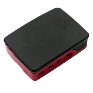 Raspberry 4b Red+black Case - Raspberry 4B Red+Black ABS Case China Version