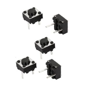 5mm Switch - 6*6*5mm 2pin Tactile Push Button Switch Short Leg