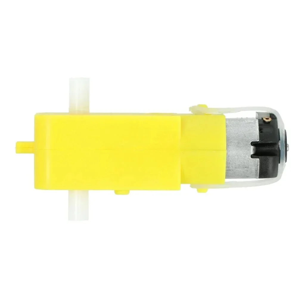 Dc3v Gear Motor 6v Black - Black Dual-shaft DC3V-6V Smart Car Gear Motor Reduction Ratio 1:120 3V No-load Speed 50RPM