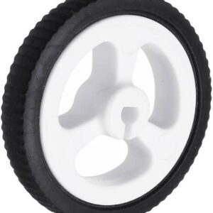 White 3PI miniQ Car Wheel Tyre 33.5mm for N20 Motor