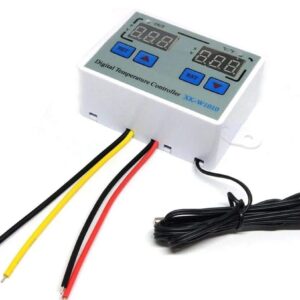W1010dc24v Controller - Normal Mode: In normal mode, the left red digital tube displays real-time temperature, while the b...