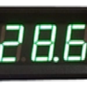 30v Wire - 0.56inch 3.5-30V Two Wire DC Voltmeter Green
