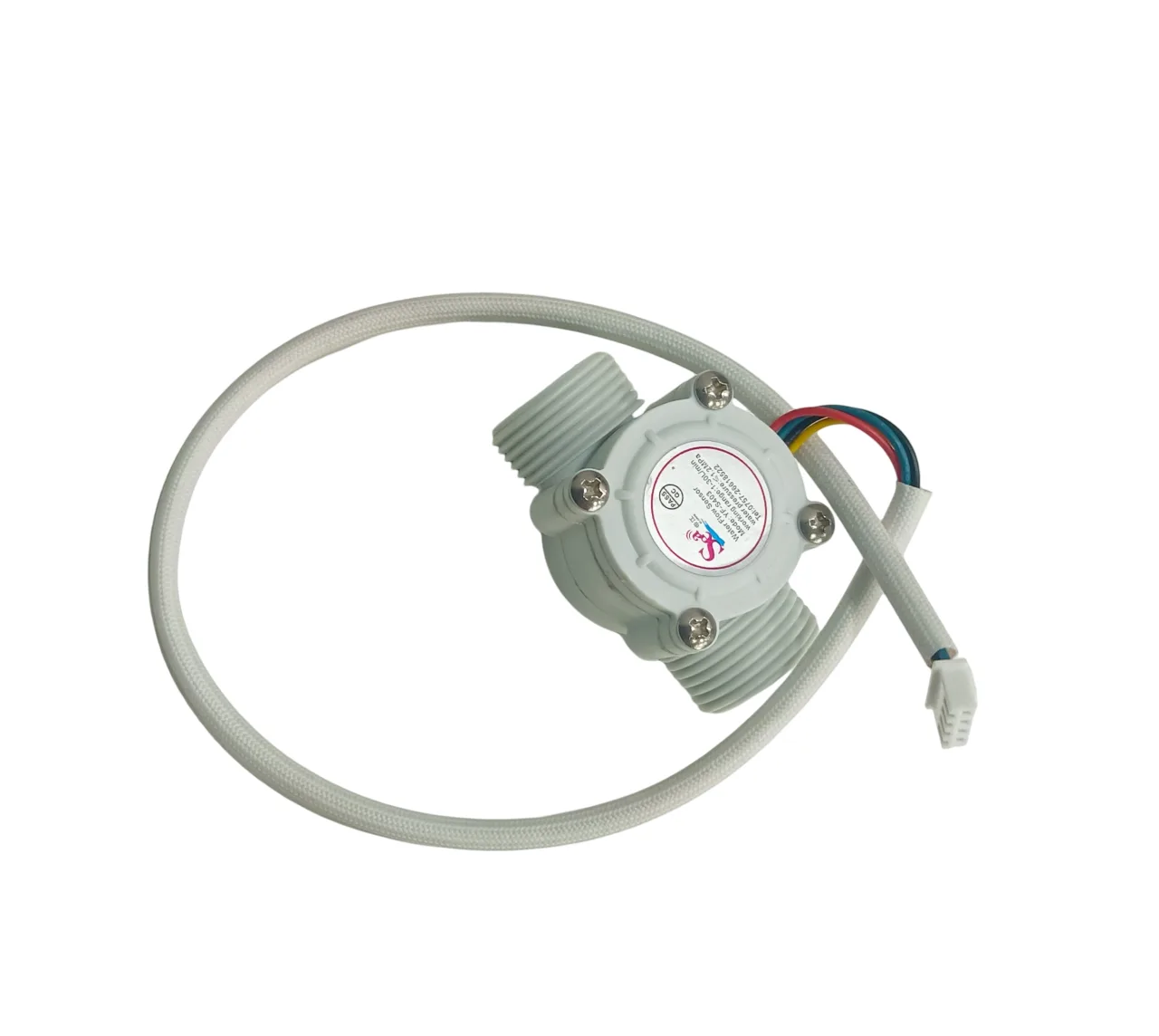 Water Flow Sensor (Sea) YF-S403 Flowmeter with Temperature Sensing G3/4 1-30L/min 5-24V