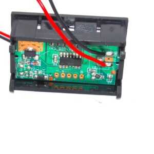 0.56inch 3.5-30V Two Wire DC Voltmeter Blue