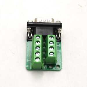 Serial DB9 RS232/485 9 pin Termina Male Nut