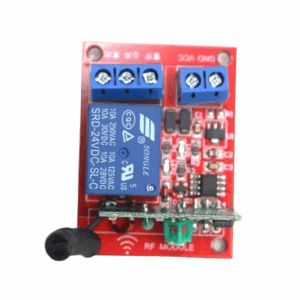 DC 24V 1 Channel Relay Module 433Mhz RF Wireless Remote Control(with Battery)