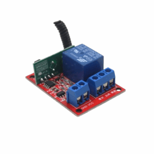 DC 24V 1 Channel Relay Module 433Mhz RF Wireless Remote Control(with Battery)