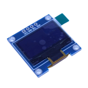 0.96 Inch I2C/IIC 4pin OLED Display Module (Blue) (Pin not include)