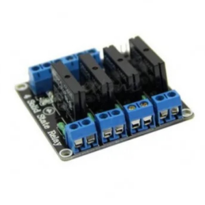 4 Channel 24V Relay Module Solid State High Level SSR DC Control 250V 2A with Resistive Fuse
