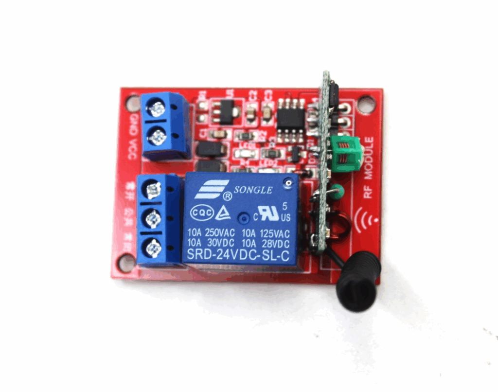 Buy 24v Module 455586 DC 1 Channel (Relay 433Mhz) | Relay Modules - Zbotic