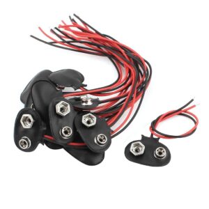 9v Connector - 2.54mm Single Row Male 1X40 Pin Header Strip red