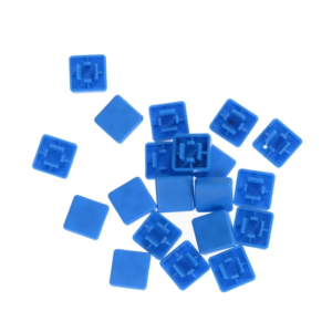 7.3mm Switch - Square Cap for 12*12*7.3mm Square Tachile SwitchBlue(Pack of 10)