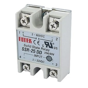 Ssr-25dd Relay - Fotek 5-60V SSR-25DD Solid State Relay