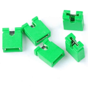 2.54mm Board - 2.54mm Standard Circuit Board Computer Jumper Cap Shunts Short Circuit Cap Green(Pack of 5)