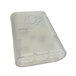 ABS Case Wide 40Pin GPIO Port Support 3007 Fans Installed for Raspberry Pi 4B RA561 Transprent