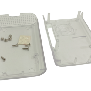 ABS Case Wide 40Pin GPIO Port Support 3007 Fans Installed for Raspberry Pi 4B RA561 Transprent
