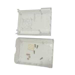 ABS Case Wide 40Pin GPIO Port Support 3007 Fans Installed for Raspberry Pi 4B RA561 Transprent