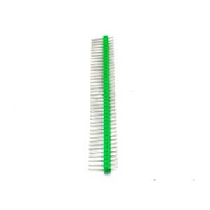2.54mm Single Row Male 1X40 Pin Header Strip green (Pack of 10)