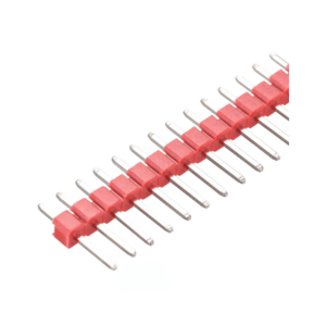 2.54mm Single Row Male 1X40 Pin Header Strip RED (Pack of 10 )