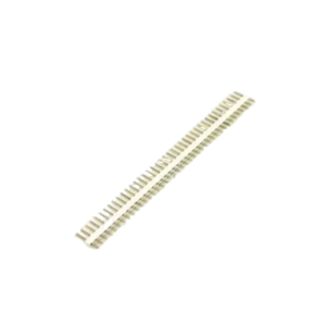 2.54mm Single Row Male 1X40 Pin Header Strip white (Pack of 10)