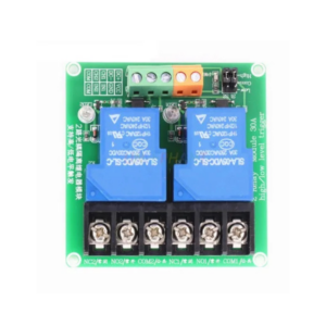2 Channel Relay Module 30A with Optocoupler Isolation 24V.