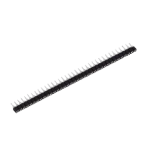 40Pin 2.54mm Single Row Round Female Pin Header (1pcs)