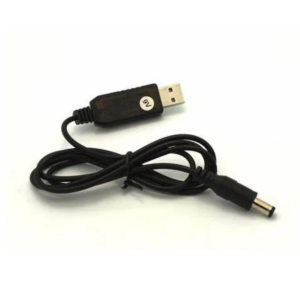 5V 0.6A USB Booster Cable DC5.5*2.1MM,9V