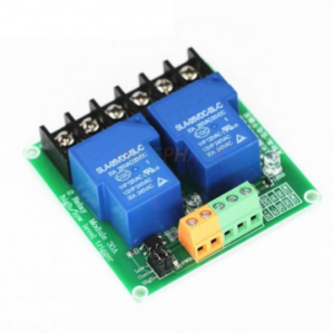 30a Module - 2 Channel Relay Module 30A with Optocoupler Isolation 12V  Supports High and Low Triger （with Guide Rail）