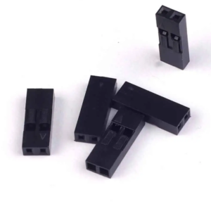 2.54mm Connector - 2P Dupont Housing Female Pin Connector 2.54mm (Pack of 5)