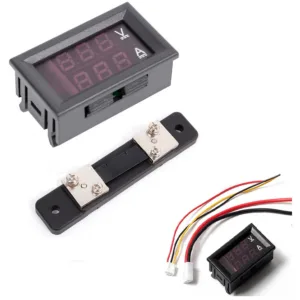 Dc0-100v Display - Dual Led 0.28  Display for DC0-100V 50A Voltage and Current Test Digital Instrument, Digital Meter Pane...