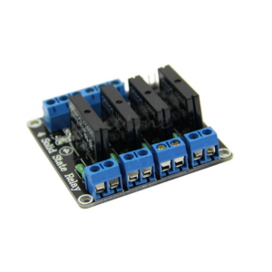 24v Module - 4 Channel 24V Relay Module Solid State Low Level SSR DC Control 250V 2A with Resistive Fuse