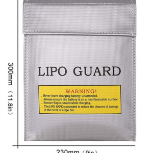 300mm Battery - Silver Lithium Battery Explosion-Proof Bag/Protection BagSize:230*300MM