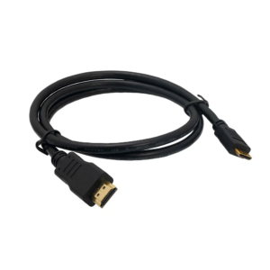 Hdmi To Cable Raspberry Pi - HDMI to HDMI Cable 1 Meter Round High Quality Copper-Clad Steel Black