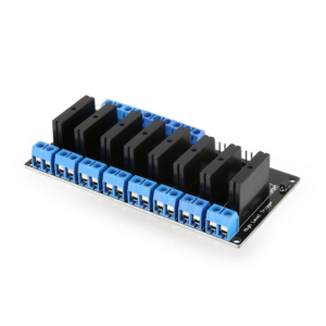24v Module - 8 Channel 24V Relay Module Solid State Low Level SSR DC Control 250V 2A with Resistive Fuse