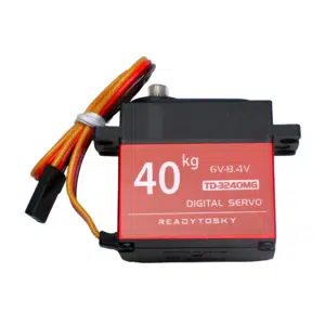 40kg Digital Servo Motor - 40KG Digital Servo Large Torque Motor Metal Gear 25T Arm Default 180 degrees.