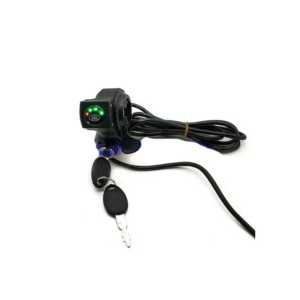 Yalu Electric scooter digital thumb throttle with voltage display and lock