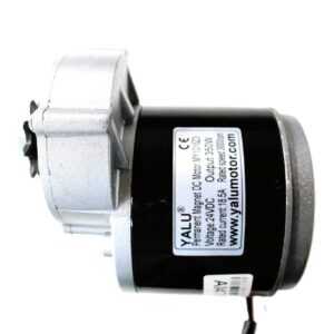 Yalu Ebike MY1016Z3 24V 350W Gear DC Motor - 3000RPM (GB)