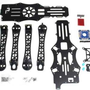 TBS 500 Glass Fiber Vesion Quadcopter FrameMaterial:Glassfiber+ ABS Plastic Color of Arm: Black