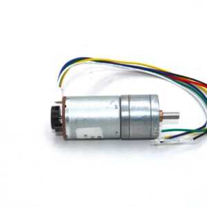 25GA-370 12V 150RPM DC Reducer Gear Motor with Encoder
