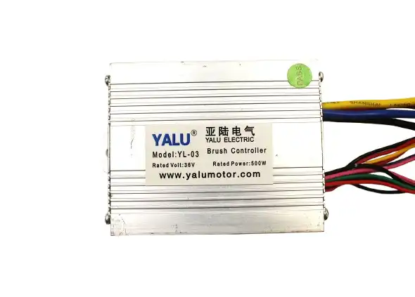 36v Motor Yalu - Yalu 36V 450W Electric Bike Geared Motor Brush Controller
