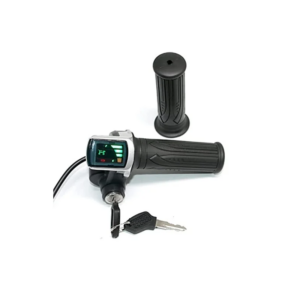 48v Display - Yalu 48V LCD digital throttle with key with the speed mileage display