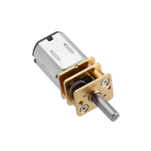 N20 Motor 12v - High Torque N20 12V 15RPM Micro DC Metal Gear Reduction Motor