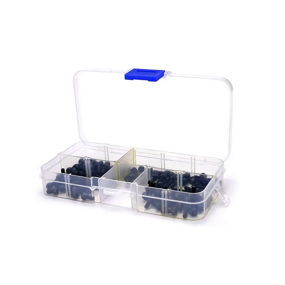 100pcs M3 12.9 Grade Alloy Steel Hex Bolt Socket Head Cap Screws Kits