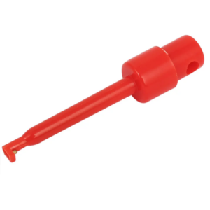 57mm Round Large Single Test Hook Clip Test Probe (Red)