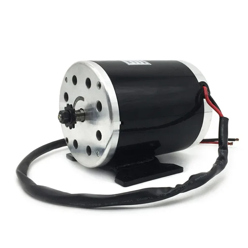 48v Motor - YaluMY1020 48V 1000W Electric Go-kart Brushed DC Motor with Foot