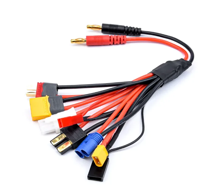 Xt60 Adapter 4mm 468757 - 4mm Bullet Connector to XT60 EC3 XT30 TRX JST FUTABA TAMIYA  T Plug Charger Adapter Cable