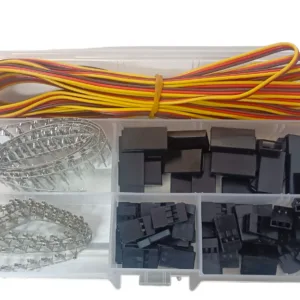 30 Kits Servo Connector Servo Cable Wire Connector Male Female Kit